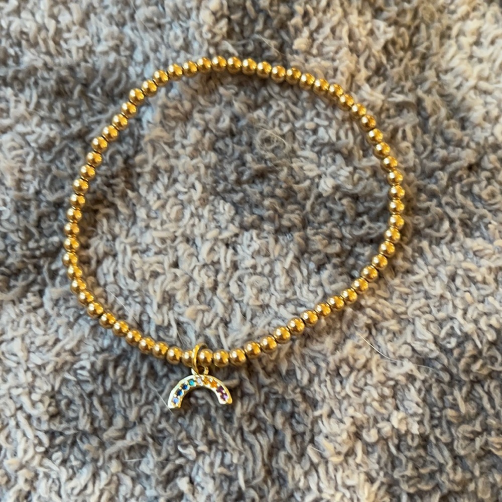 Stoney clover lane Rainbow Charm Park and Beach Bracelet